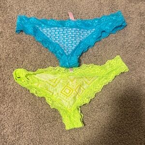 Set of 2 Pink cheeky panties